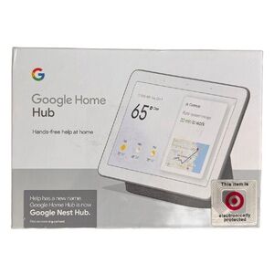 Brand New Sealed Google Home Hub 7" Touch Display - White GA00515-US